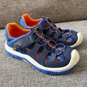 Stride Rite Str Wade 2.0 Sneakers Sandals Blue Boys Kids Water Shoes 11.5 M Used